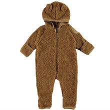 Load image into Gallery viewer, All-in-one baby fleece suit
