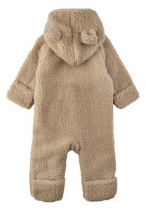 All- in-one baby fleece suit