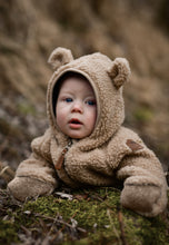 Load image into Gallery viewer, All- in-one baby fleece suit

